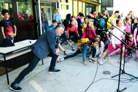Srečanje generacij v OŠ Cerknica 18 Foto Ljubo Vukelič